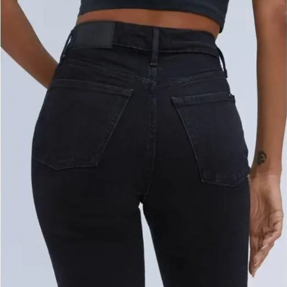 Everlane The Original Cheeky Jean Black Size 24 - Picture 5 of 6
